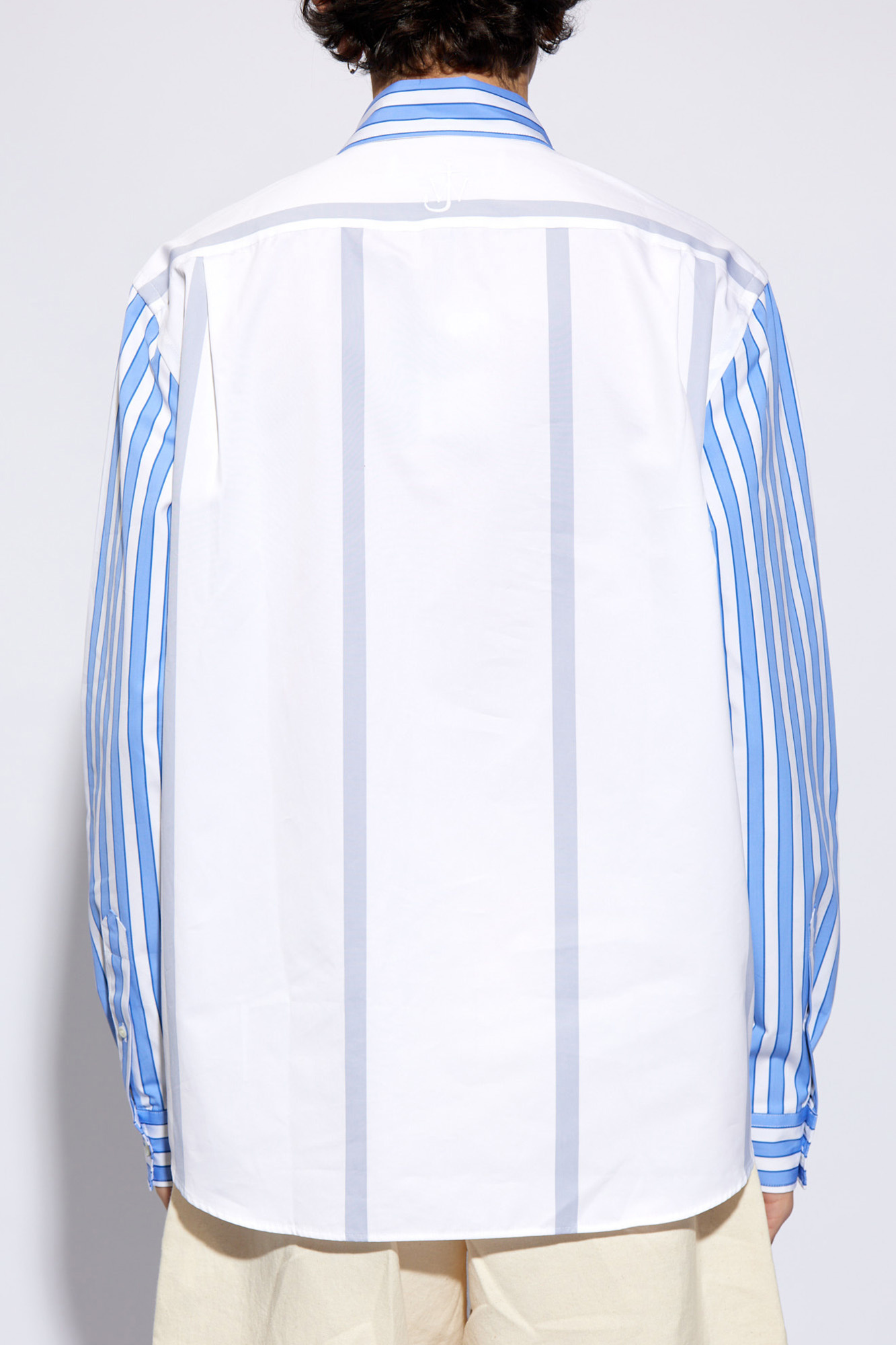 SchaferandweinerShops Australia - Score the jacket here - Blue Striped  shirt JW Anderson